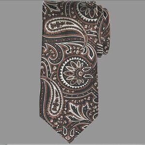 Joseph Abboud Narrow Tie Paisley -X Long
